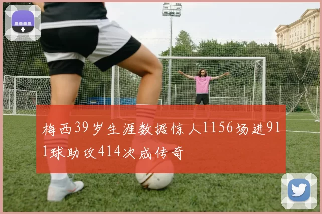 梅西39岁生涯数据惊人1156场进911球助攻414次成传奇